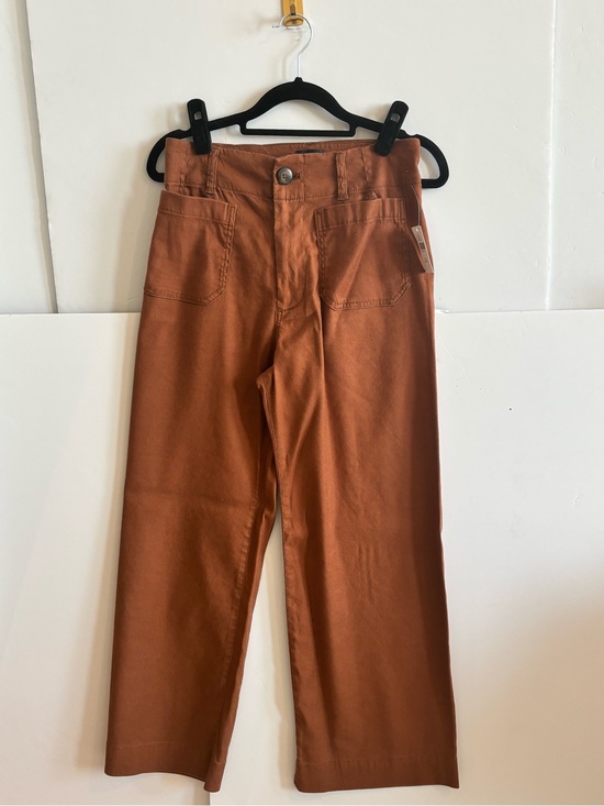 Anthropologie Pants - Anthropologie Maeve Burnt Orange Cotton Pants NWT